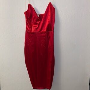 Fashion Nova Red Mini Dress